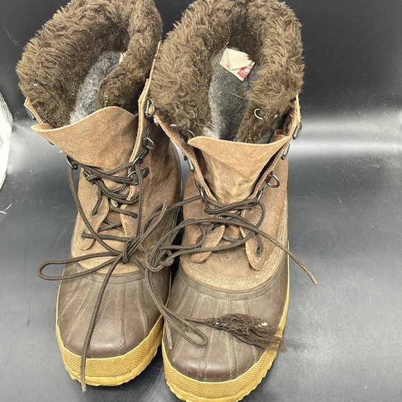 Eddie Bauer Snow Boots Sz 7 - Picture 1 of 12